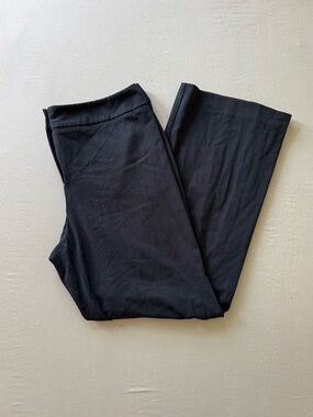 Vintage Y2K A/Line Stretch Knit Wide Leg Trousers